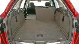 Renault Laguna III Grand Tour - tylna kanapa złożona, widok z bagażnika