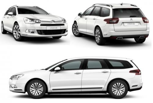 Szkic techniczny Citroen C5 III Crosstourer