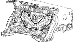 Toyota Avalon IV - schemat konstrukcyjny auta