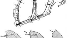 Toyota Avalon IV - szkic elementu nadwozia