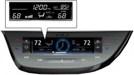 Toyota Avalon IV - szkic wnętrza