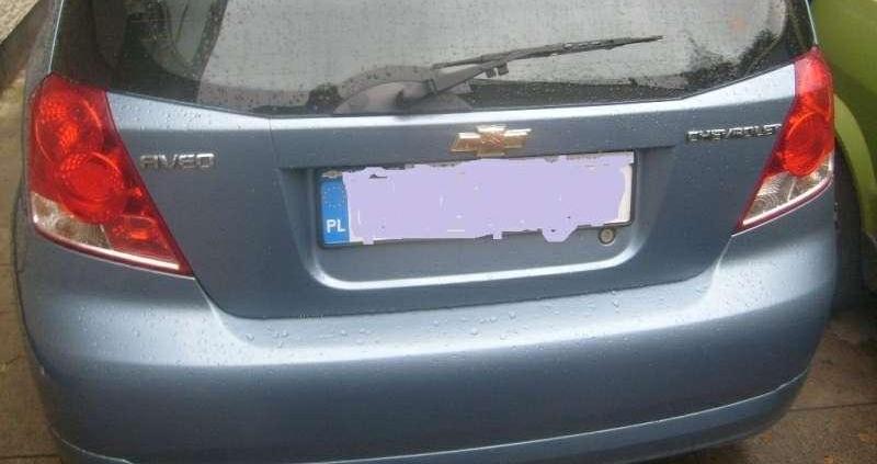 Opis techniczny Chevrolet Aveo