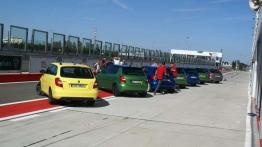 Skoda Fabia RS - kapelusze z głów