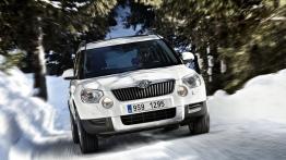 Skoda Yeti 4x4 - widok z przodu