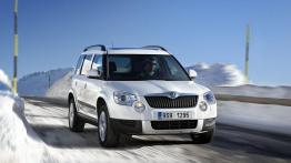 Skoda Yeti 4x4 - widok z przodu