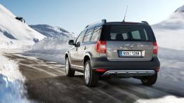 Skoda Yeti 4x4 - widok z tyłu