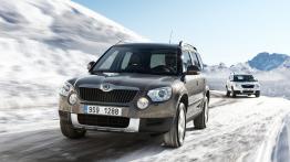 Skoda Yeti 4x4 - widok z przodu