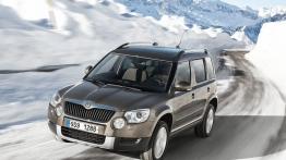 Skoda Yeti 4x4 - widok z przodu