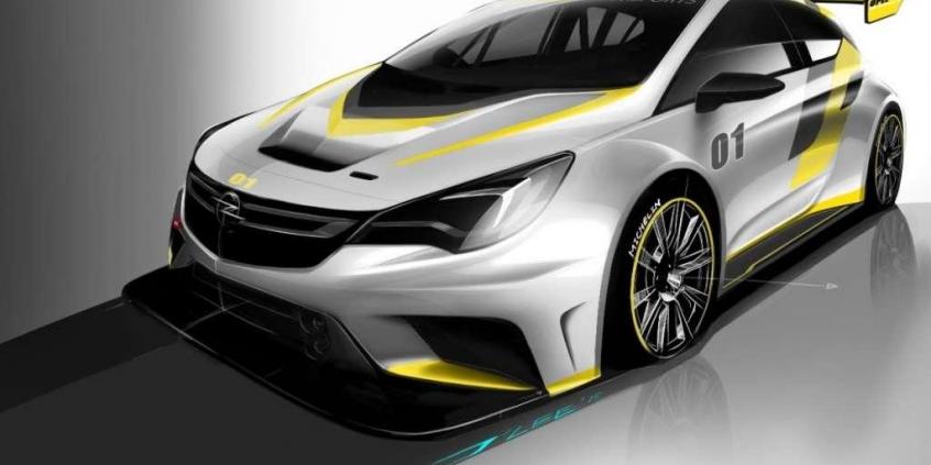 Samochód wyścigowy dla zespołów prywatnych: pokaz przedpremierowy nowego Opla Astry TCR