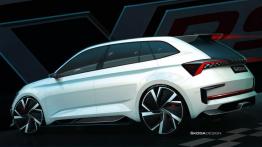 Koncepcyjny RS Skody z napędem hybrydowym