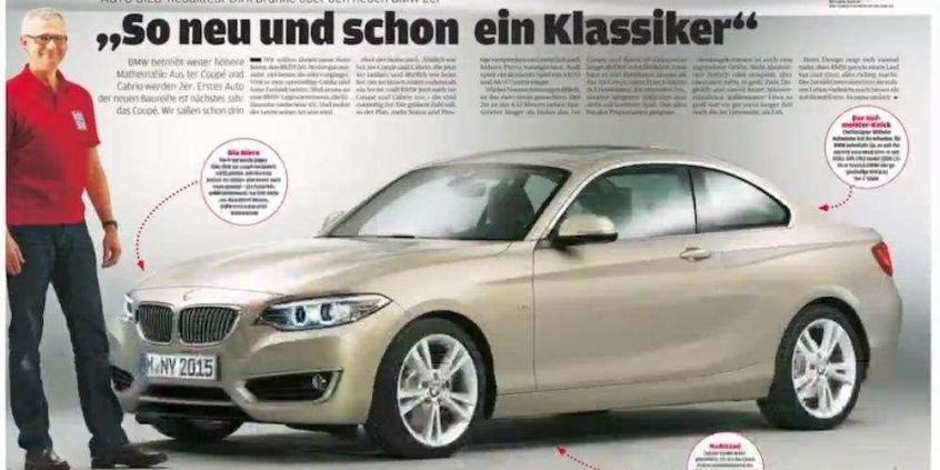 BMW Serii 2 zaprezentowane w niemieckim magazynie
