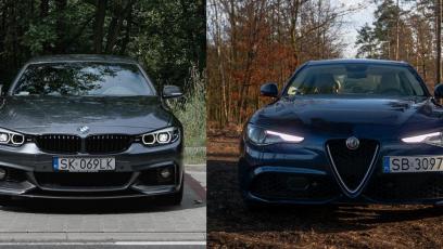 Alfa Romeo Giulia Veloce kontra BMW 430i GranCoupe xDrive – trudny wybór