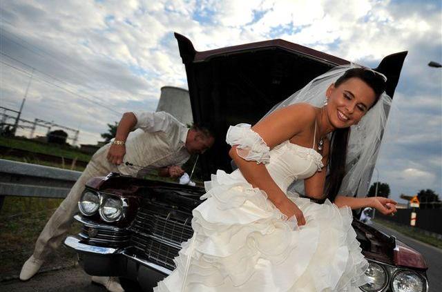 Pojazdy dla państwa młodych