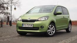 Skoda Citigo - test długodystansowy - galeria redakcyjna - przód - reflektory włączone