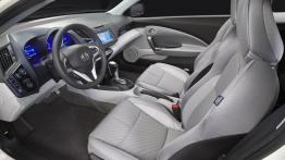 Honda CR-Z - widok ogólny wnętrza z przodu