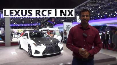 Paryż 2014 - prezentacja Lexusa RC F oraz NX