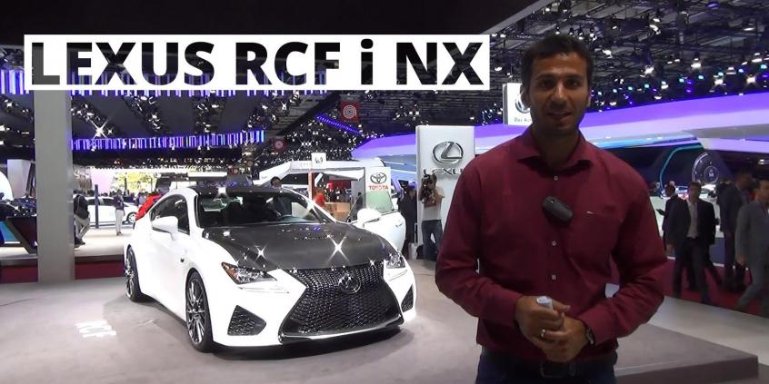 Paryż 2014 - prezentacja Lexusa RC F oraz NX
