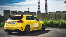 Mercedes-AMG A35. Pasażerowie tego nienawidzą