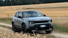 Jeep Avenger FL pierwsza jazda - widok z przodu