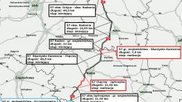 Kolejne 7 kilometrów drogi S7 przejezdne