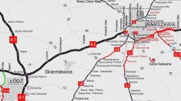 Powstanie dodatkowy pas ruchu na A2 od Warszawy do Łodzi