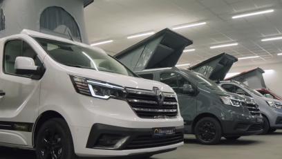 Kamper z Polski na bazie Trafica. Ma wszystko na pokładzie