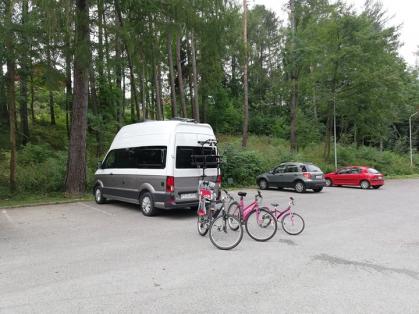 #Volkswagen #camper #Crafter #Grandcalifornia #rowery #wycieczka