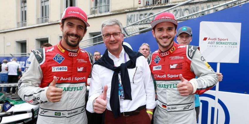 Audi z sukcesem w wyścigu Formuły E w Rzymie