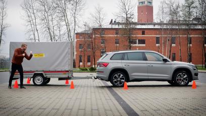 Skoda Kodiaq - człowiek kontra maszyna
